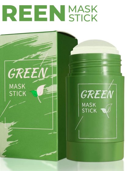 FIZ Green Mask Stick for Face, Blackhead Remover with Green Tea.