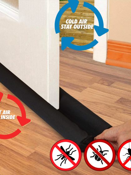 FIZ Door Dust Stopper Insulator Door Dust Blocker, Door Guard 36 and 44 Inches