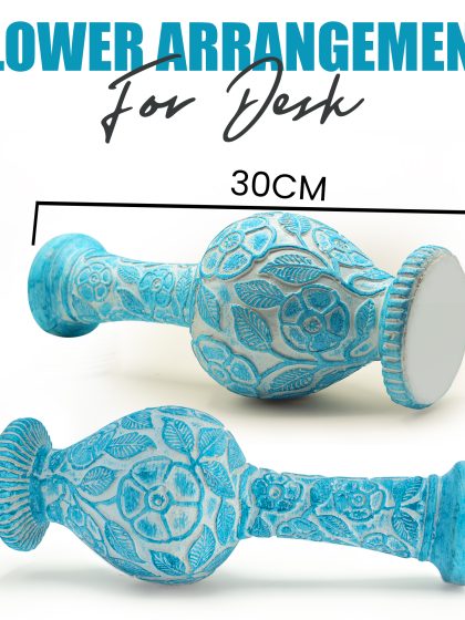 FIZ Flower Vase Holder Arrangement For Desk