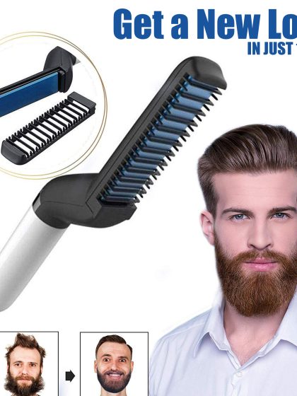 FIZ Electric Beard Straightener for Men Multifunctional Beard Straightening.