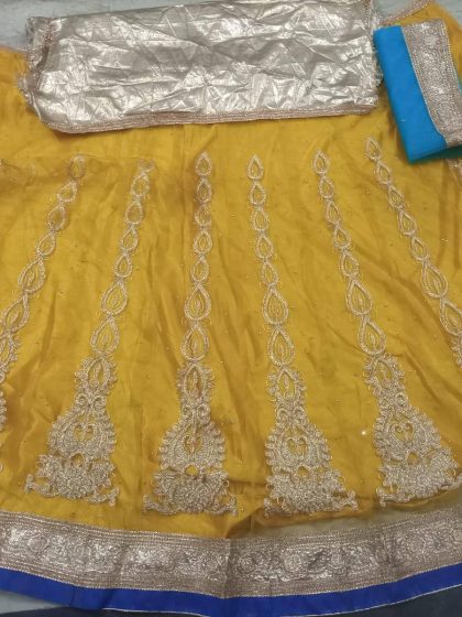 3 Pcs Fancy Lehenga For Women