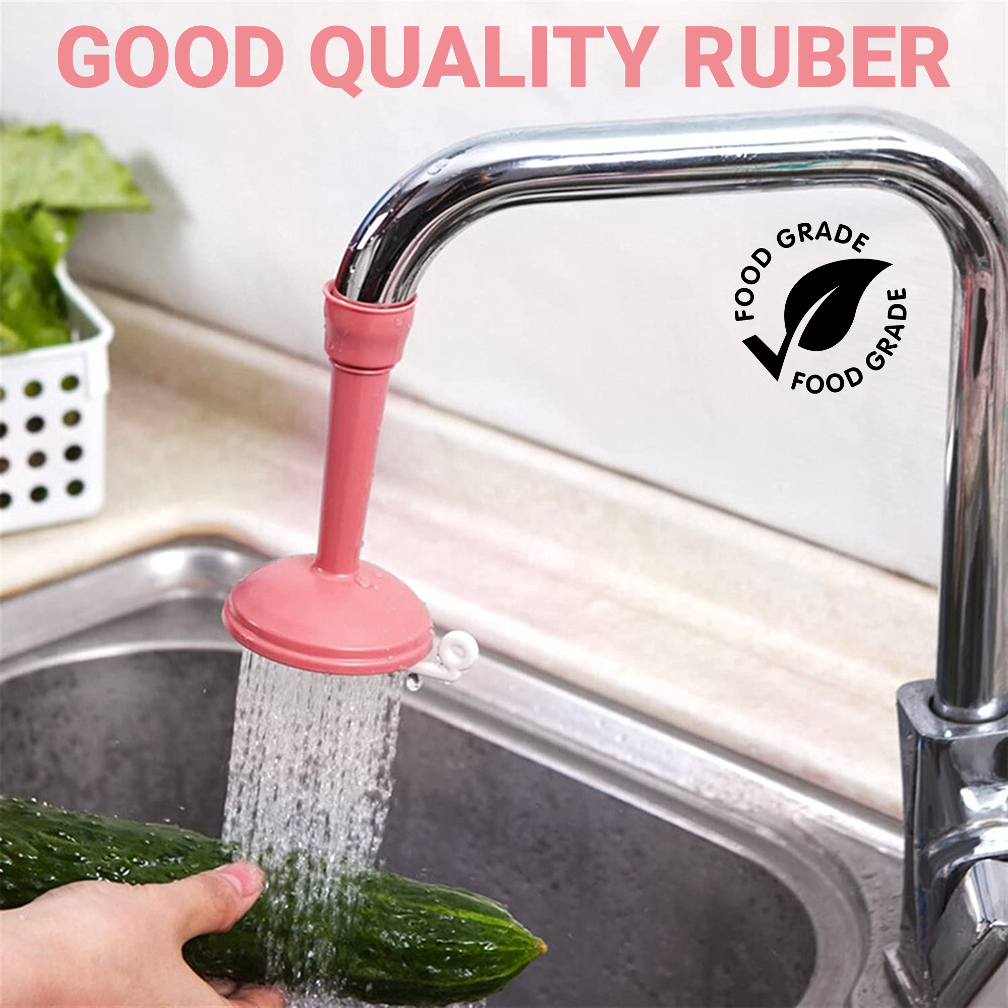 FIZ 2 in 1 Silicon Kitchen Shower for Water Saving Filter Shower 4 FIZ 2 in 1 Silicon Kitchen Shower for Water Saving Filter Shower