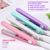 FIZ Mini Straightener for Girls, Portable Mini Electronic Hair Straightener.