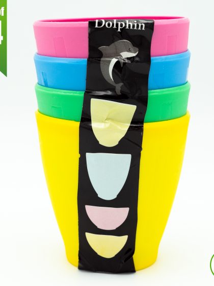 FIZ Colorful Assorted Set of 4 in 1 Glass for Snacks.