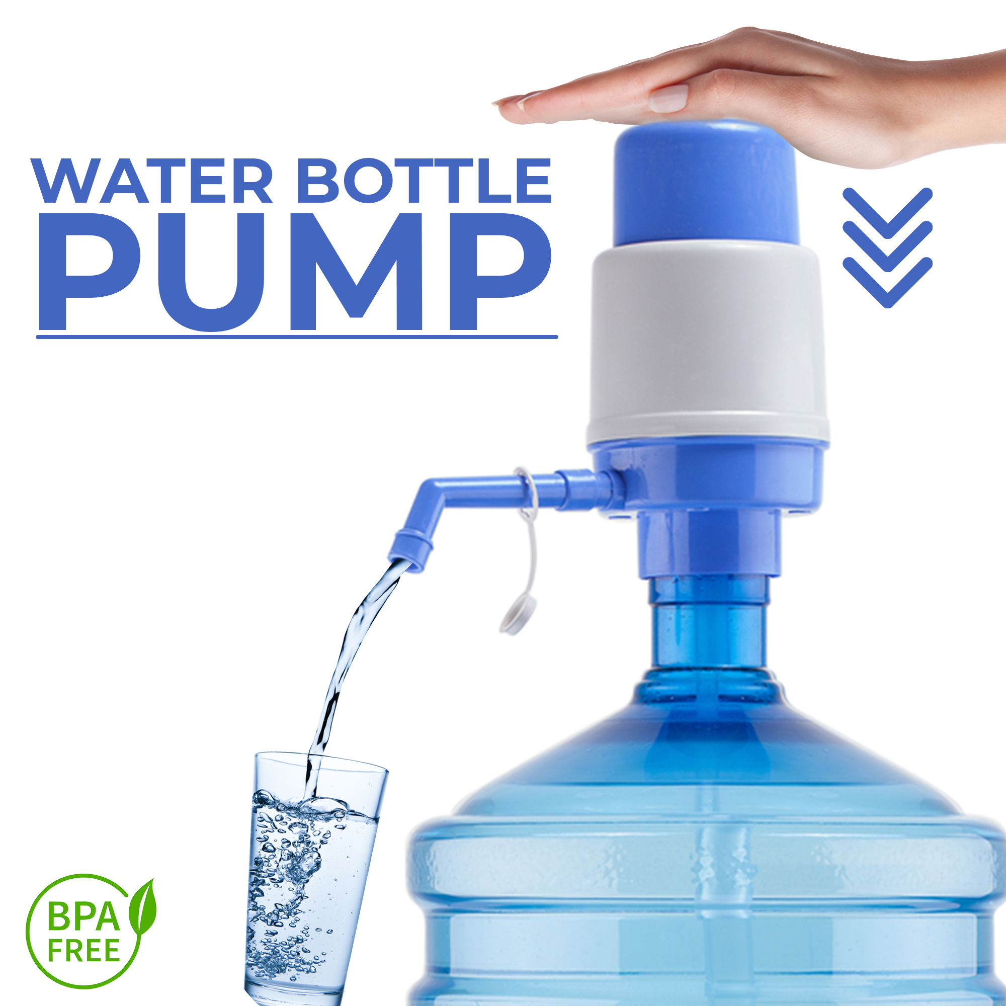 FIZ Manual Water Pump for 19 Liters Bottle 1 FIZ Manual Water Pump for 19 Liters Bottle